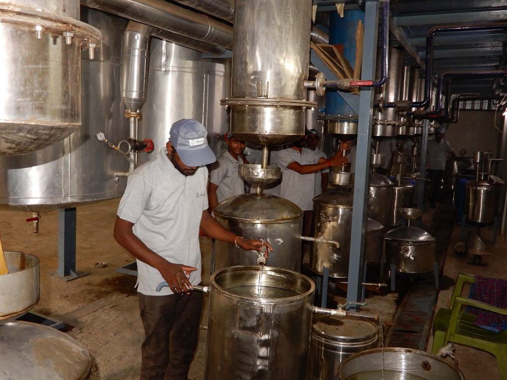 essential oil manufacturing g